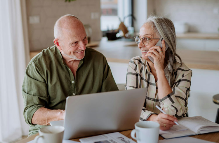 Self-employed business owner reviewing compensation options