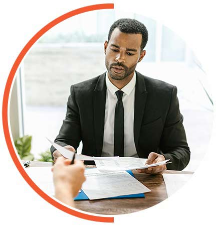 Retired Couple Working On Social Security Application