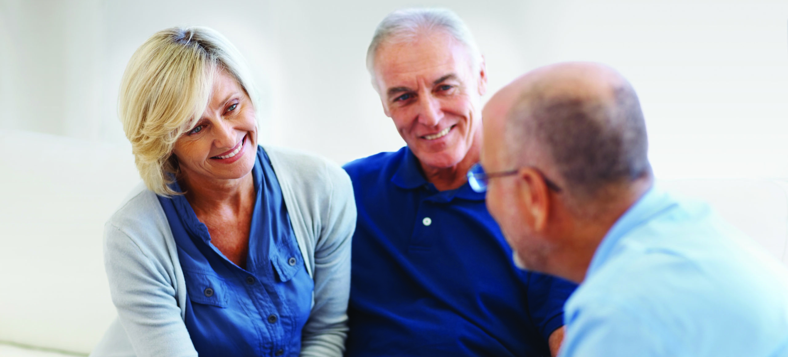 Couple receiving Social Security Advice