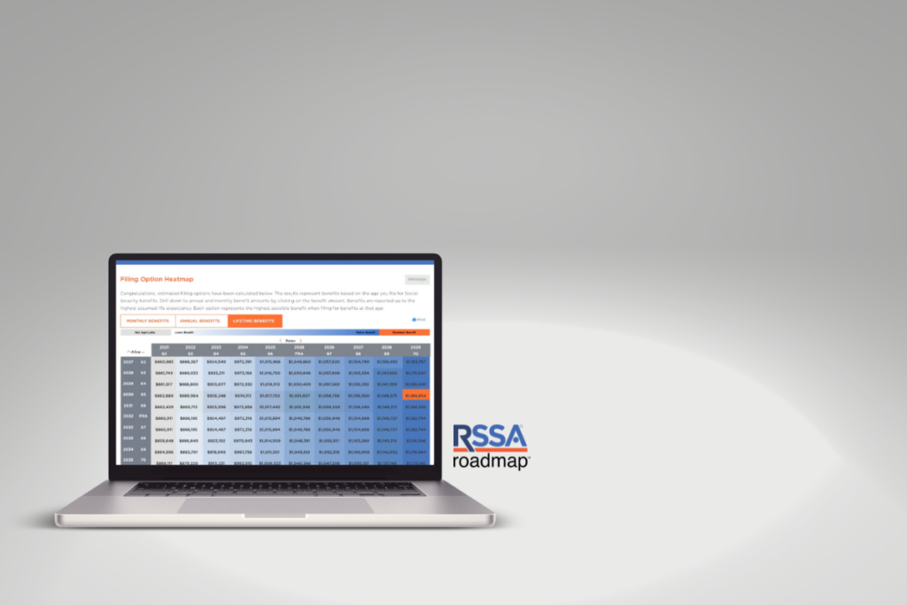 RSSA Launches RSSA Roadmap, Social Security Optimization Software with Live Support