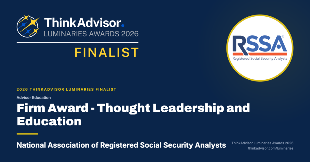 NARSSA Named Finalist in 2026 ThinkAdvisor Luminaries Awards